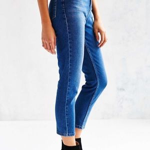 BDG high rise dark denim girlfriend jeans